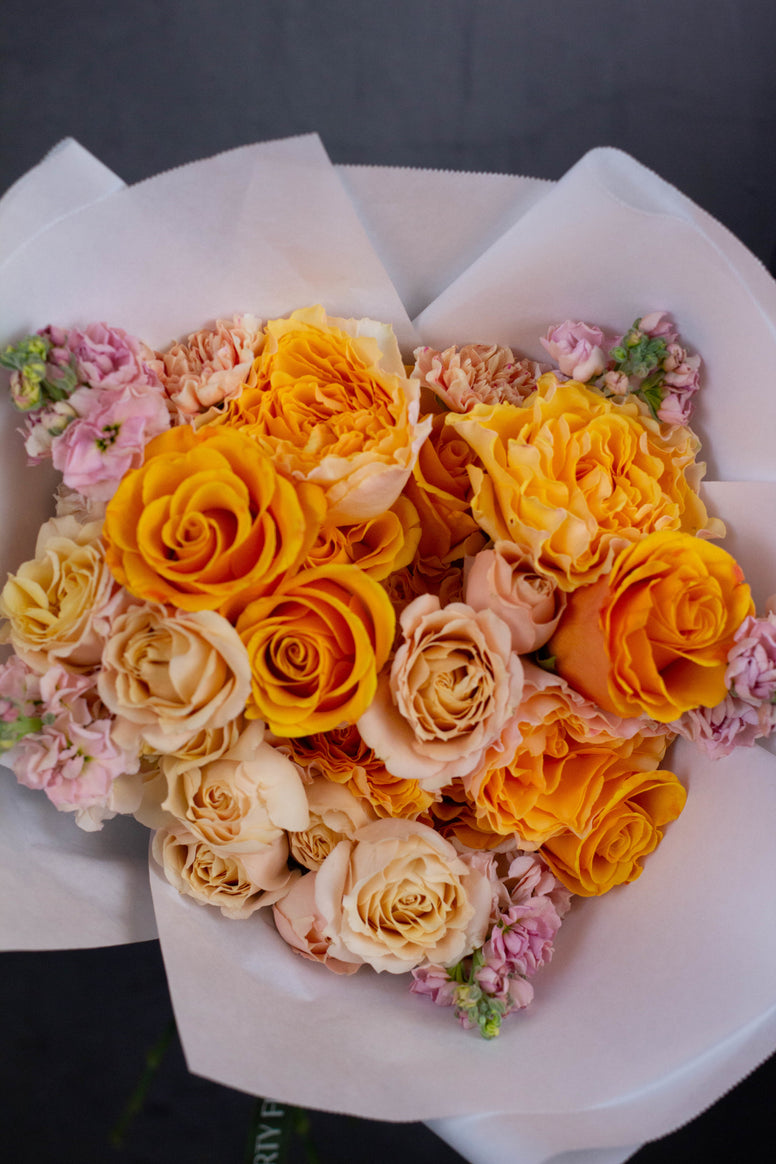 The Peach Bellini Bouquet